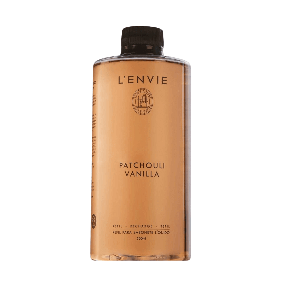 Refil Sabonete Liquido Patchouli Vanilla 500ml L'envie