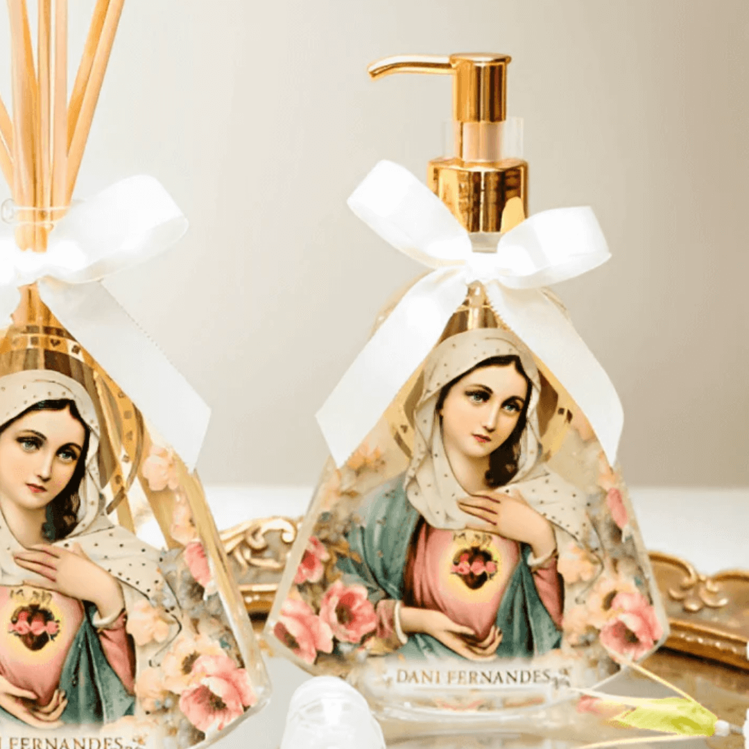 Sabonete Líquido Glitter Tênue Mãe Querida 210ml