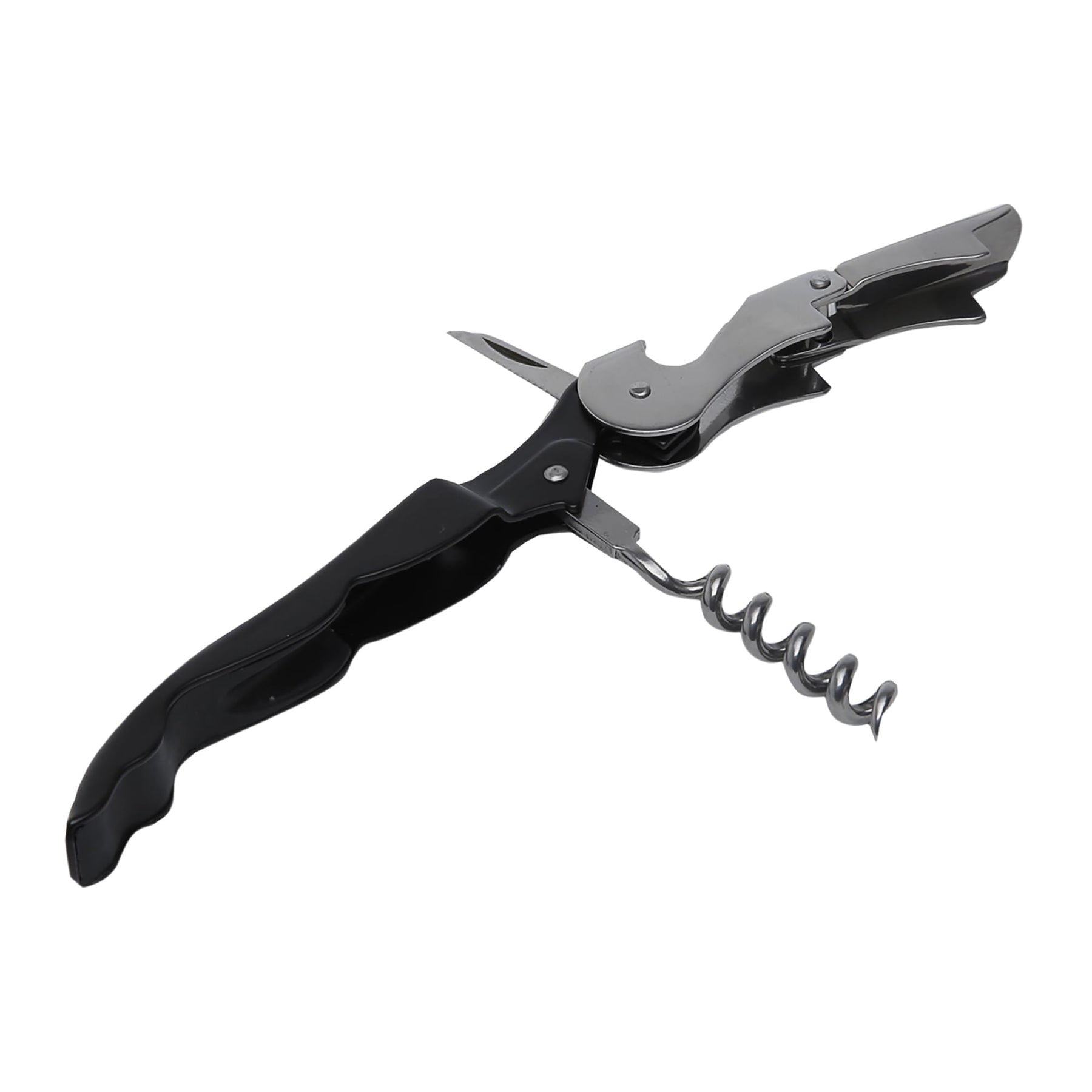Saca Rolhas em Inox 2 Estágios 13cm