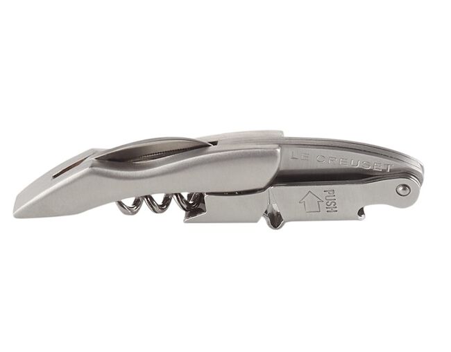 Saca Rolhas Garçom Aço Inox WT 110 Le Creuset