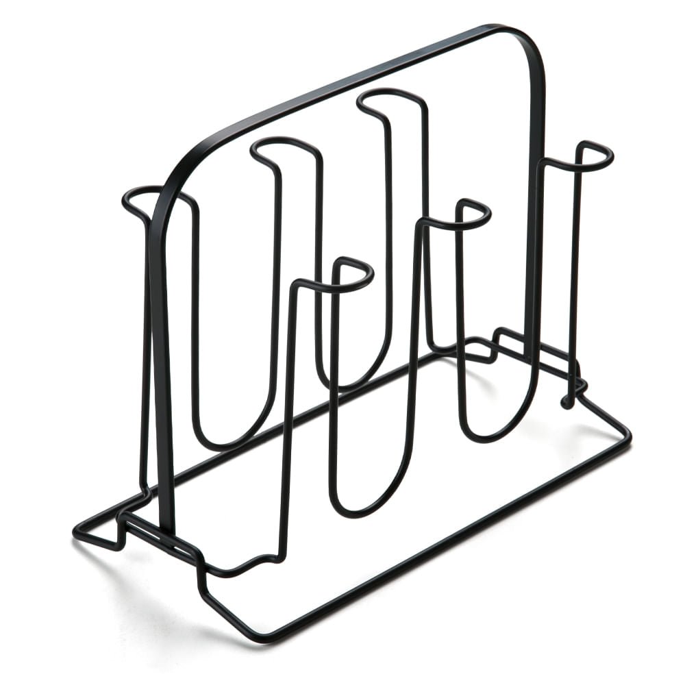 Suporte Porta 6 Copos Preto Linha Black