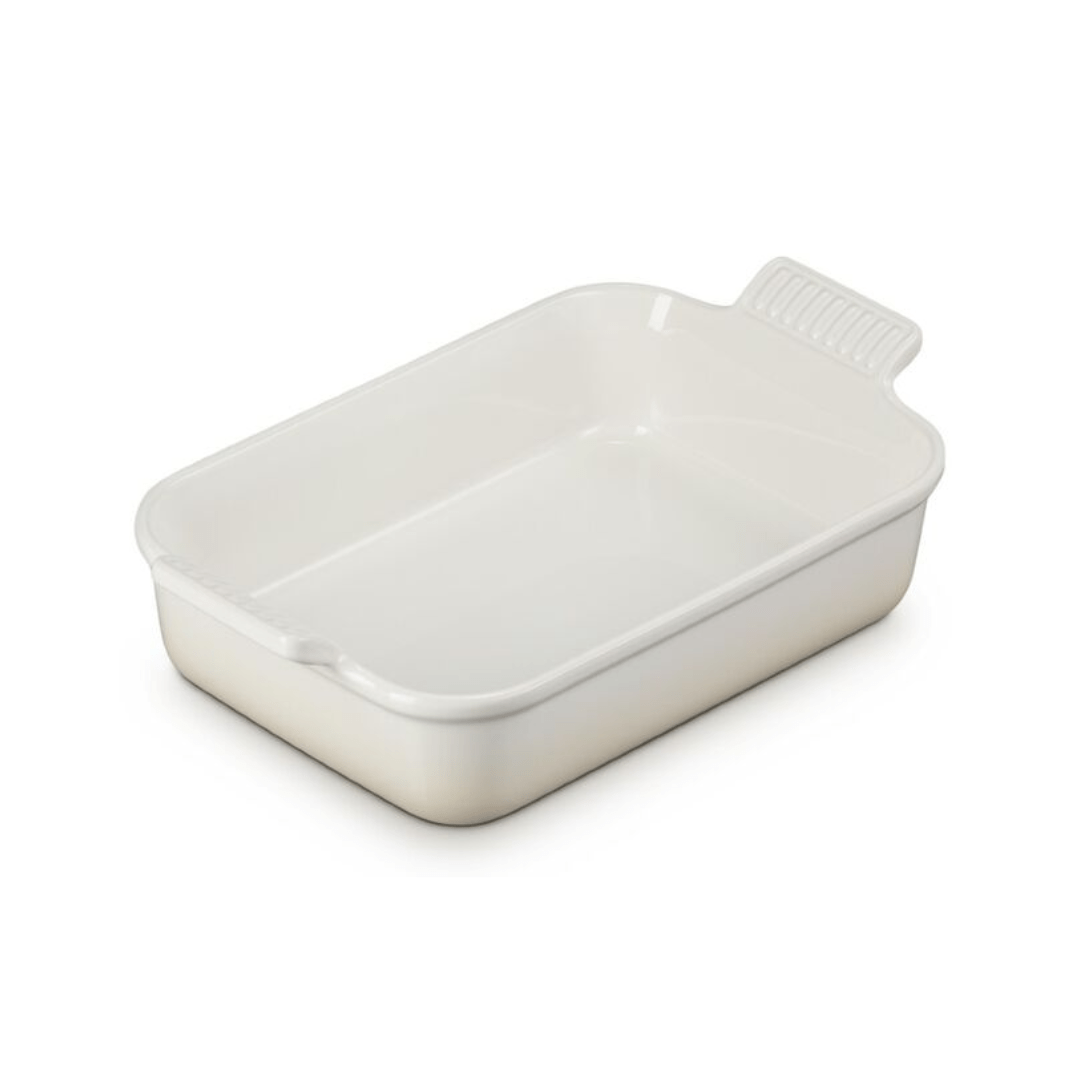 Travessa Retangular Heritage Meringue 26cm Le Creuset