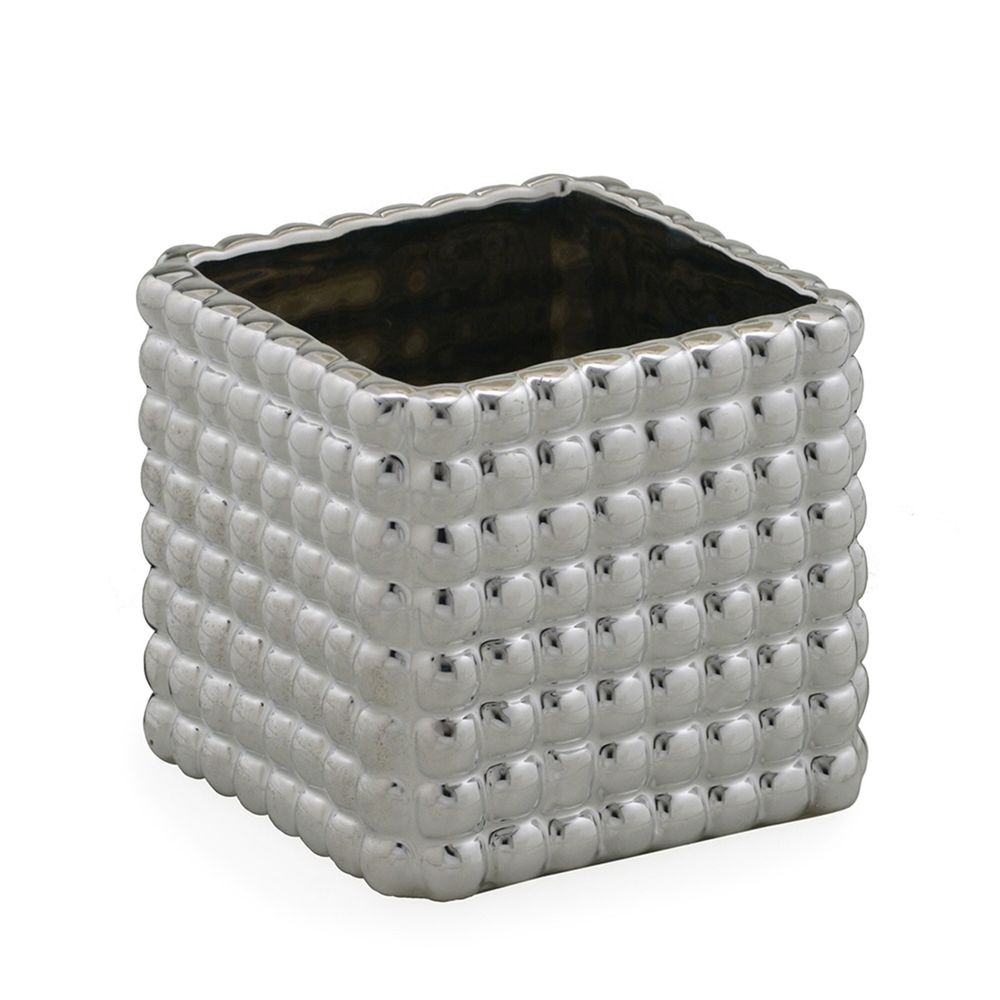 Vaso Cachepot Quadrado 10,5cm