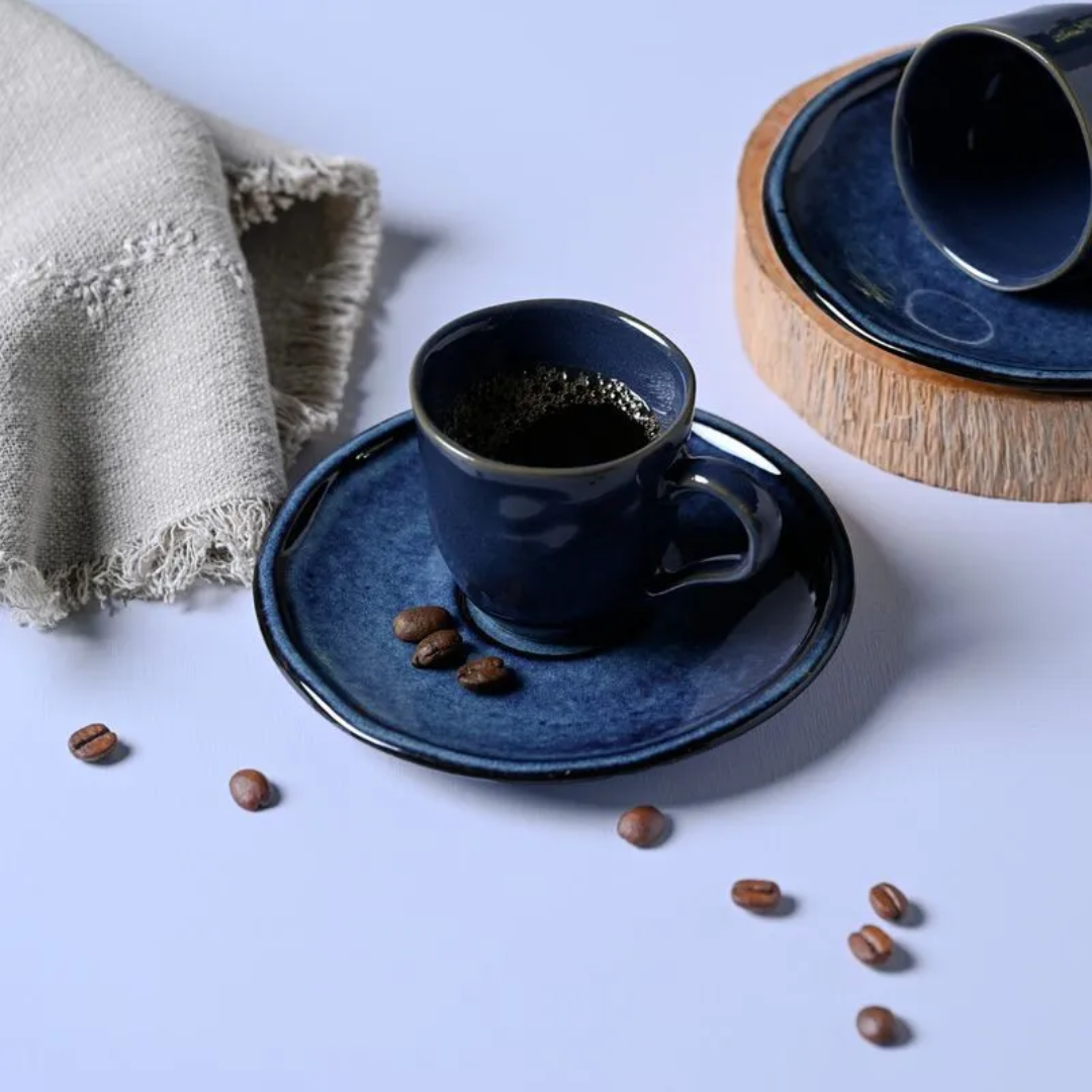 Jogo 6 Xícaras de Café Daily Happy 70ML