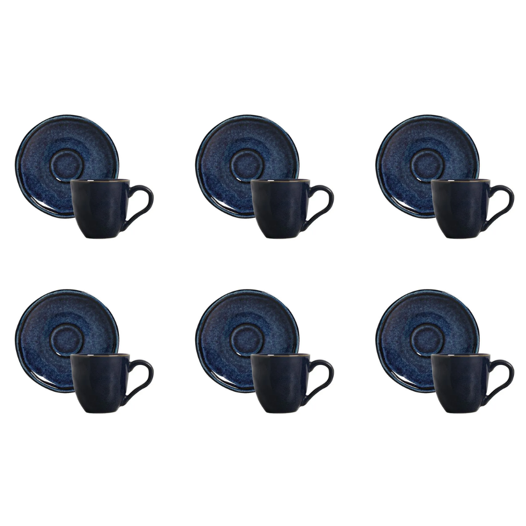 Jogo 6 Xícaras de Café Daily Happy 70ML