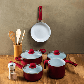 Conjunto de 3 Utensílios com Suporte de Bambu 30x8cm