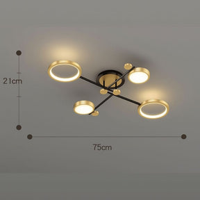 Lustre Pendente Moderno Geométrico Slim Led