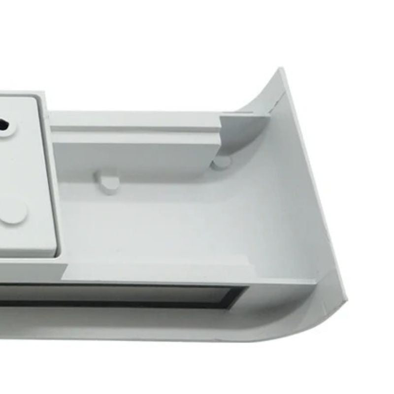 Luminária Arandela de Parede Externa à Prova D´Água IP65 Ultra Slim Axis - Branco - 30cm/40cm