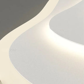 Lustre Luminária de Teto Plafon Minimalista Orgânico Concetto LEDZ - 40cm/50cm/60cm