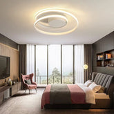 Lustre Luminária de Teto Plafon Zenith Elipse LEDZ - 46cm