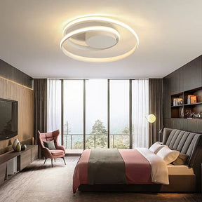Lustre Luminária de Teto Plafon Zenith Elipse LEDZ - 46cm