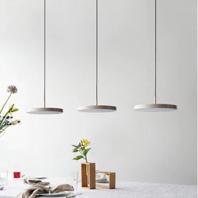 Lustre Pendente Moderno Macaron Led
