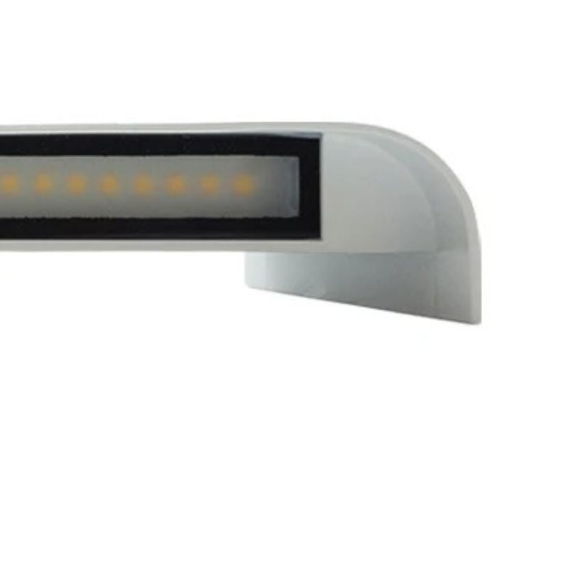 Luminária Arandela de Parede Externa à Prova D´Água IP65 Ultra Slim Axis - Branco - 30cm/40cm