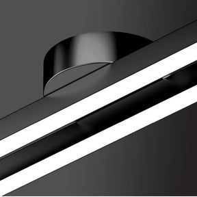 Luminária de Teto Plafon Linha Dupla Slim Led - 60cm / 80cm