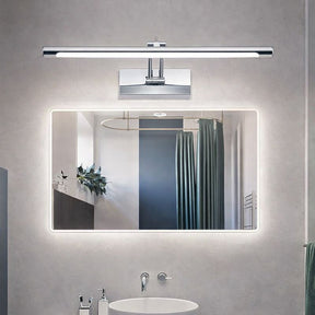 Luminária Arandela de Parede Slim Para Banheiro Regulável Varese LEDZ – Dourado / Prata / Preto – 40cm / 55cm