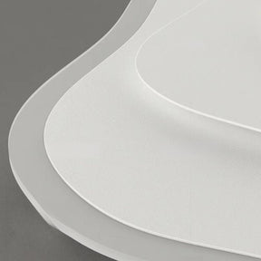 Lustre Luminária de Teto Plafon Minimalista Orgânico Concetto LEDZ - 40cm/50cm/60cm