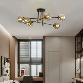 Lustre Pendente Moderno Jabuticaba Chandelier LEDZ – 6 Lâmpadas / 8 Lâmpadas