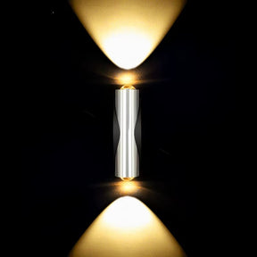 Luminária Arandela de Parede Decorativa 7 Cores de Luz Aura LEDZ - 12cm x 3,5cm