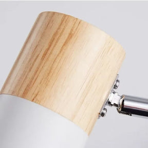 Luminária Arandela de Parede Moderna Articulada Flexis LEDZ - Preto/Branco