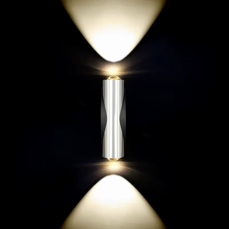Luminária Arandela de Parede Decorativa 7 Cores de Luz Aura LEDZ - 12cm x 3,5cm