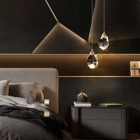 Lustre Pendente de Luxo Led - Diamante