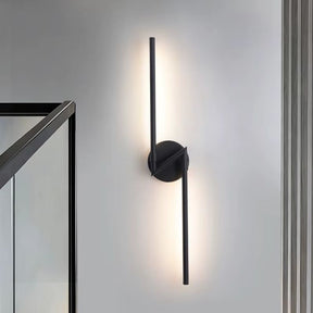 Luminária Arandela de Parede Sem Fio Com Controle Remoto – Endurance LEDZ – Preto – 70cm