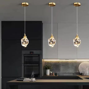 Lustre Pendente de Luxo Led - Diamante