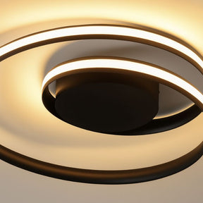 Lustre Luminária de Teto Plafon Zenith Elipse LEDZ - 46cm