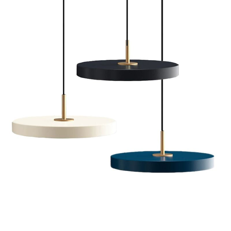 Lustre Pendente Moderno Macaron Led
