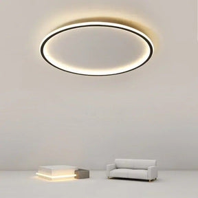 Luminária de Teto Plafon Circular Slim Led - 20cm/30cm/40cm/50cm/60cm/80cm
