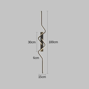 Luminária Arandela de Parede Minimalista Nordico Led