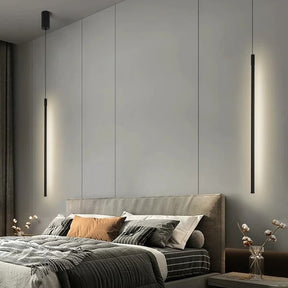 Lustre Pendente Minimalista Linear Ultra Slim Ravello LEDZ – 50cm/80cm/100cm