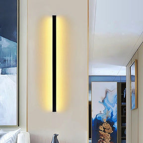 Luminária Arandela de Parede Perfil de Led Retangular Minimalista