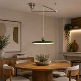 Luminária Pendente com Braço Articulado Estilo UFO Vancouver LEDZ – 40cm