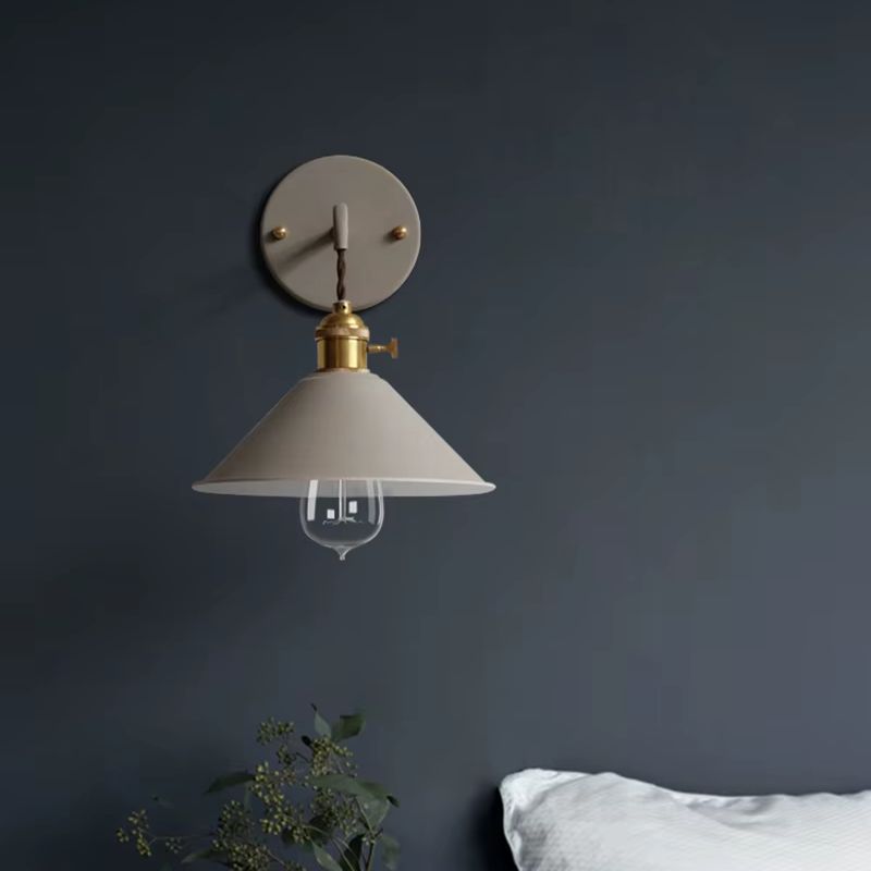 Luminária Arandela de Parede Industrial Vintage Copenhague LEDZ