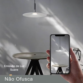 Lustre Pendente Moderno Minimalista Design UFO LEDZ - 25cm/35cm/45cm