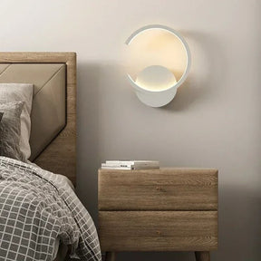 Luminária Arandela de Parede Minimalista Essenza LED – Preto / Branco / Dourado
