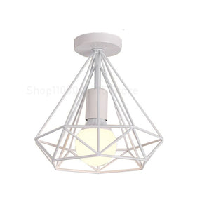 Lustre Pendente Retrô Aramado