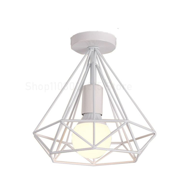 Lustre Pendente Retrô Aramado