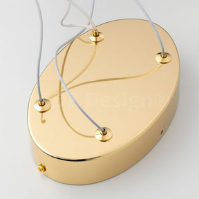 Lustre Pendente Moderno Infinity Led  - Controle Remoto e APP - 100cm