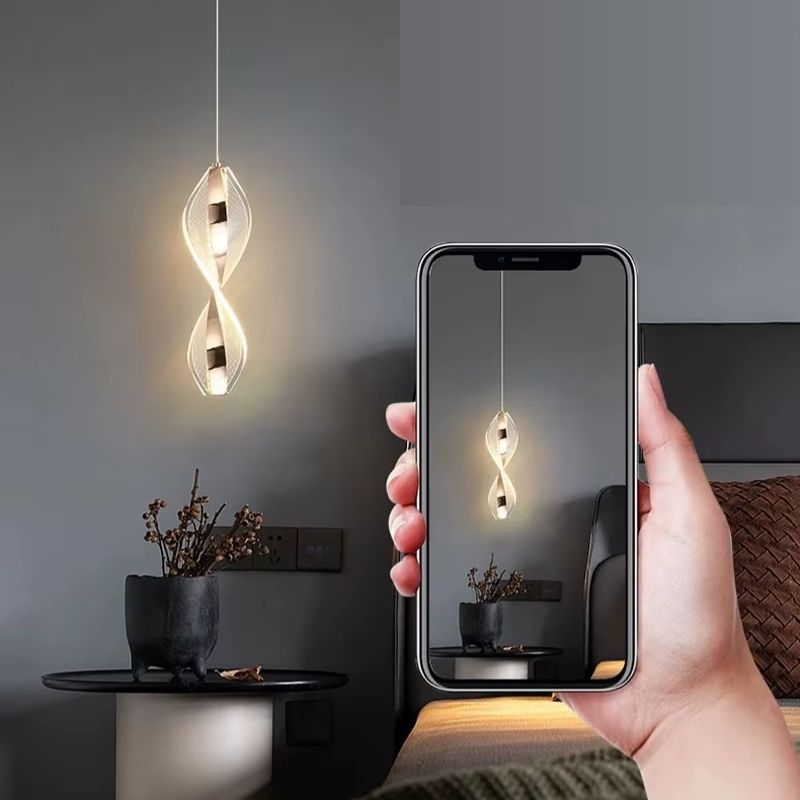 Lustre Pendente de Luxo Infinity Led