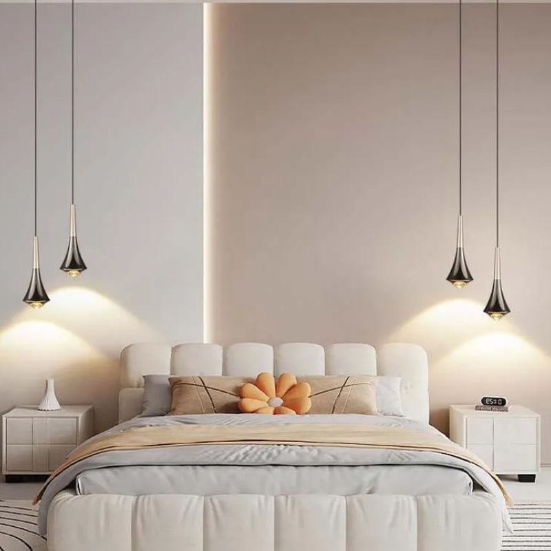 Lustre Pendente Moderno Ajustável Vértice Led