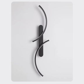 Luminária Arandela de Parede Minimalista Arco Duplo Slim LEDZ – 60cm / 80cm / 100cm