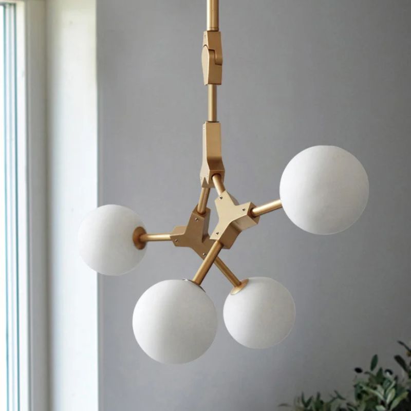Lustre Pendente Moderno Jabuticaba Geométrico Modulare LEDZ