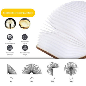 Luminária Caderno Mágico 3D