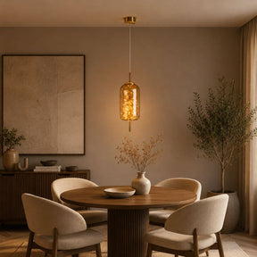 Lustre Pendente de Luxo Design Italiano Fio de Fada Vivare LEDZ – Fumê / Âmbar