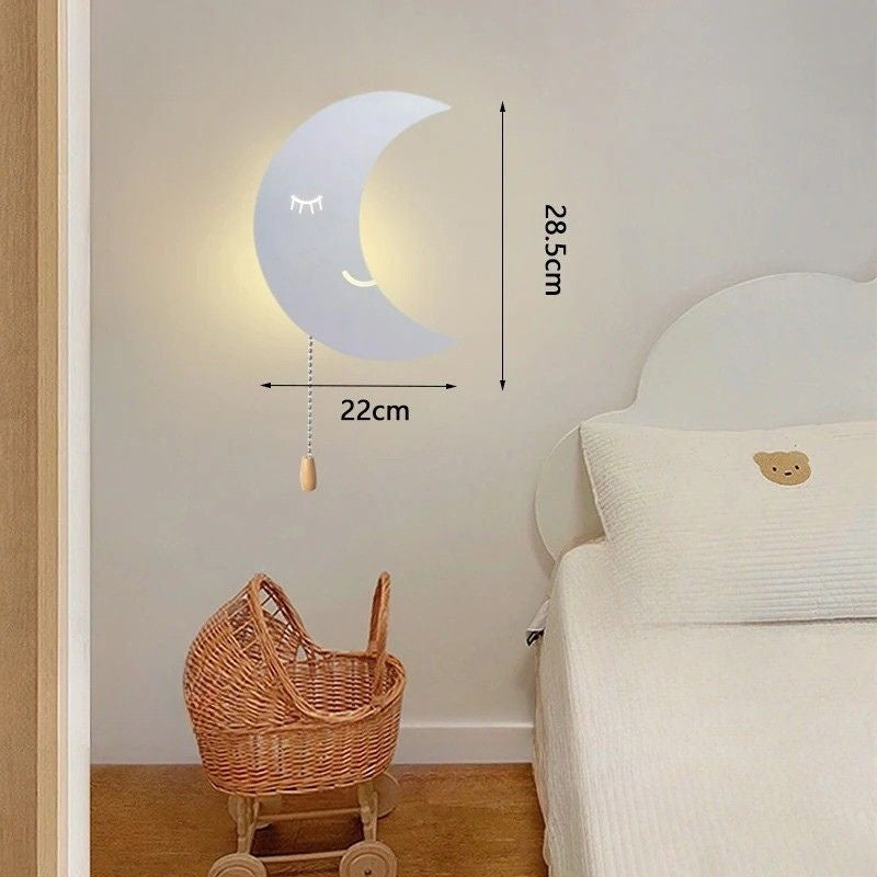 Luminária Arandela de Parede Sem Fio Recarregável Para Quarto Infantil Temática Sogni D’Oro Ledz