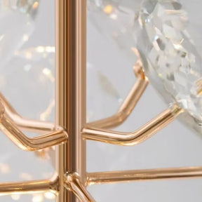 Luminária de Teto Plafon em Cristal de Vidro K9 Ducale LEDZ