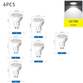 Luminária Trilho de Teto Eletrificado Modular Com Spots Ajustáveis, GU10, LEDZ - Preto/Branco