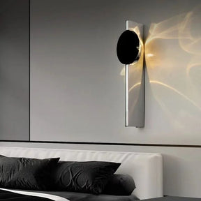 Luminária Arandela de Parede Moderna com Foco Direcionável Vicenza LEDZ – Prata Cromado – 1 Foco / 2 Focos